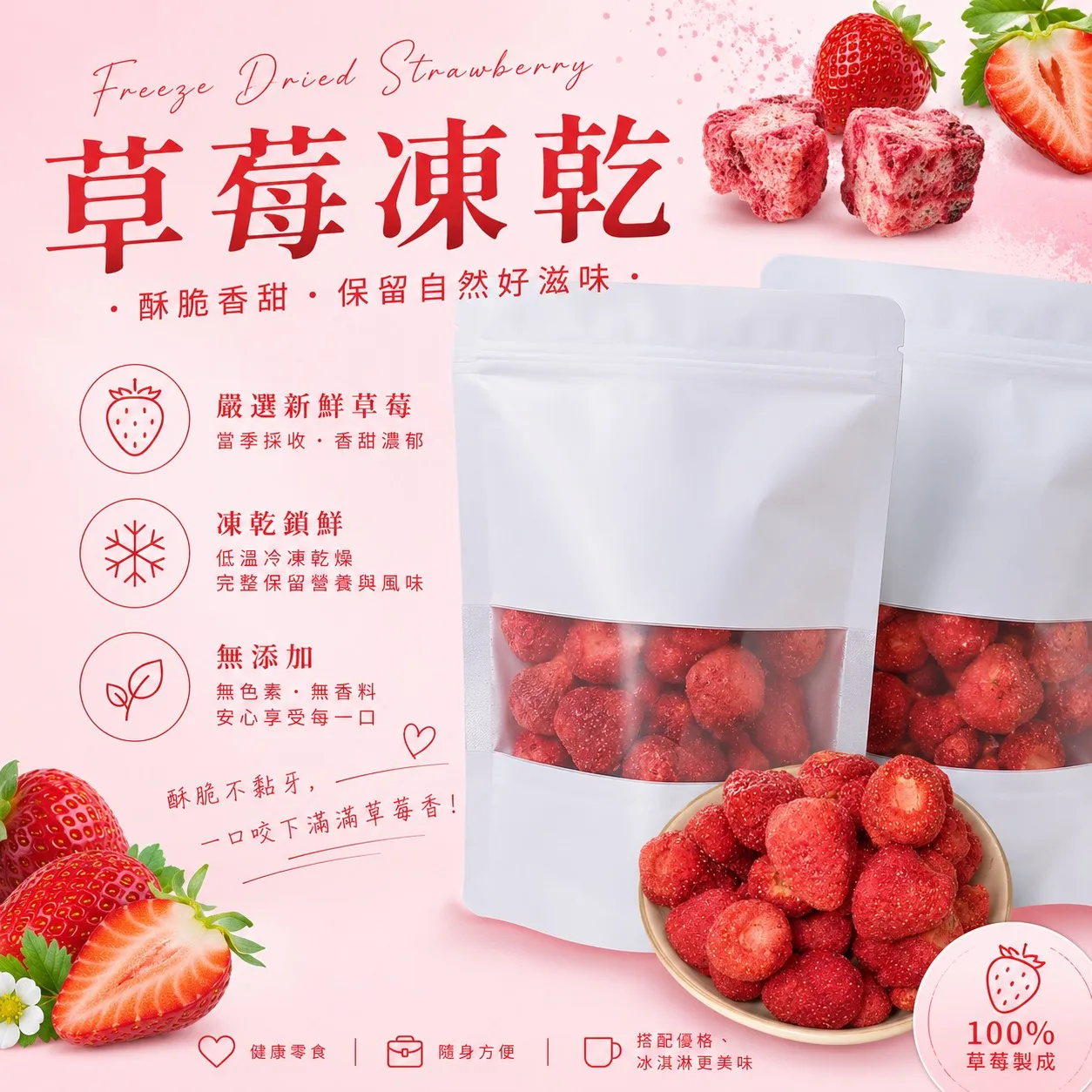 草莓凍乾🍓