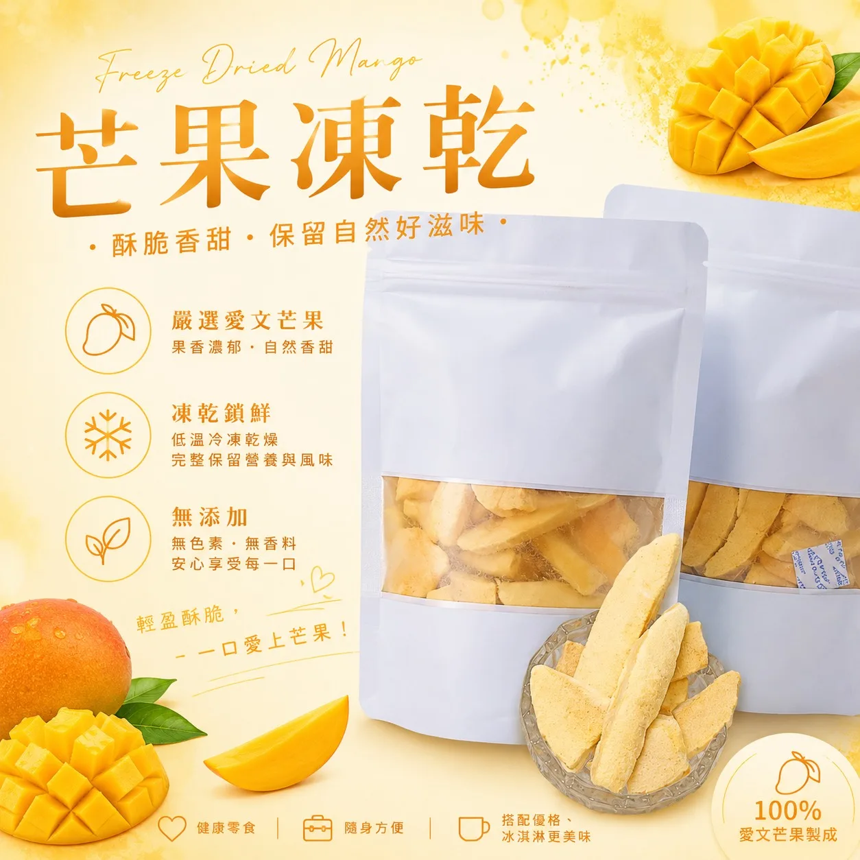 芒果凍乾🥭